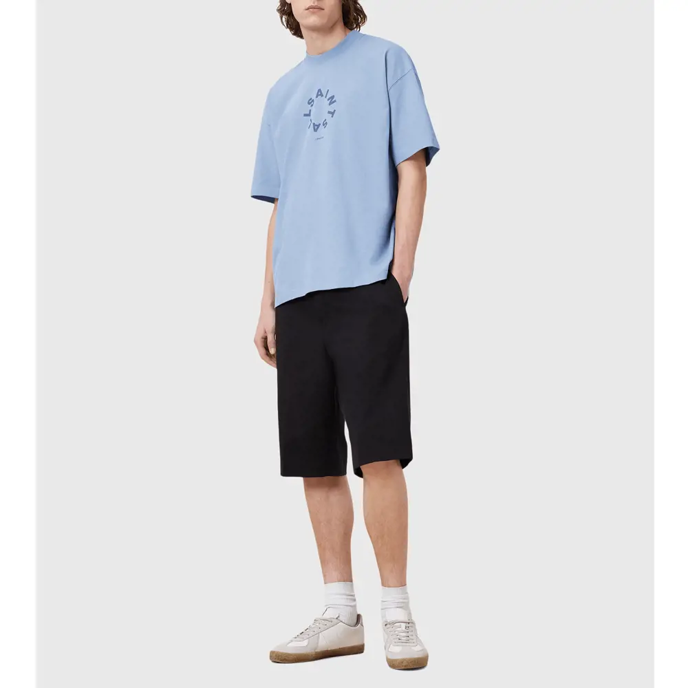 AllSaints Tierra Oversized Crew Neck Logo T-Shirt